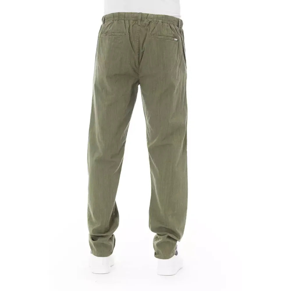 Baldinini Trend Army Cotton Jeans & Pant
