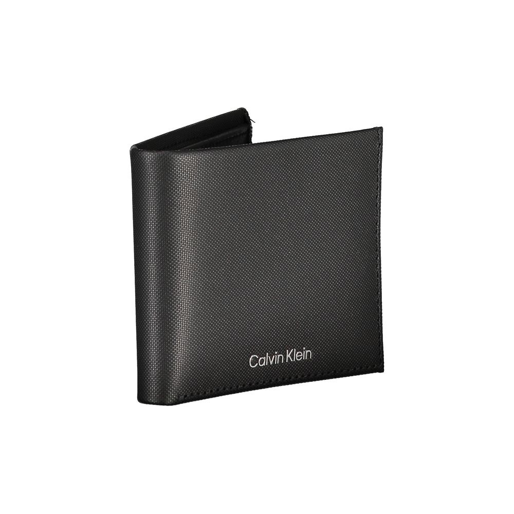 Calvin Klein Black Leather Wallet Calvin Klein
