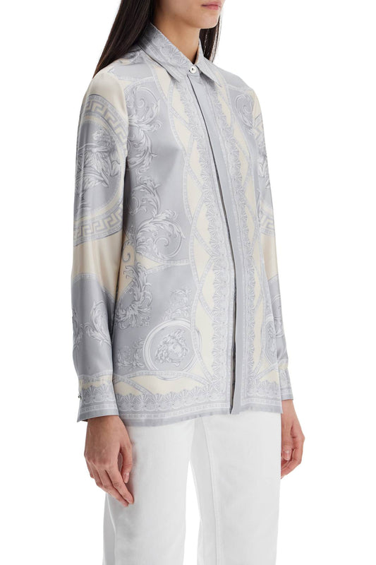 Versace silk shirt the cut of the gods Topwear Versace