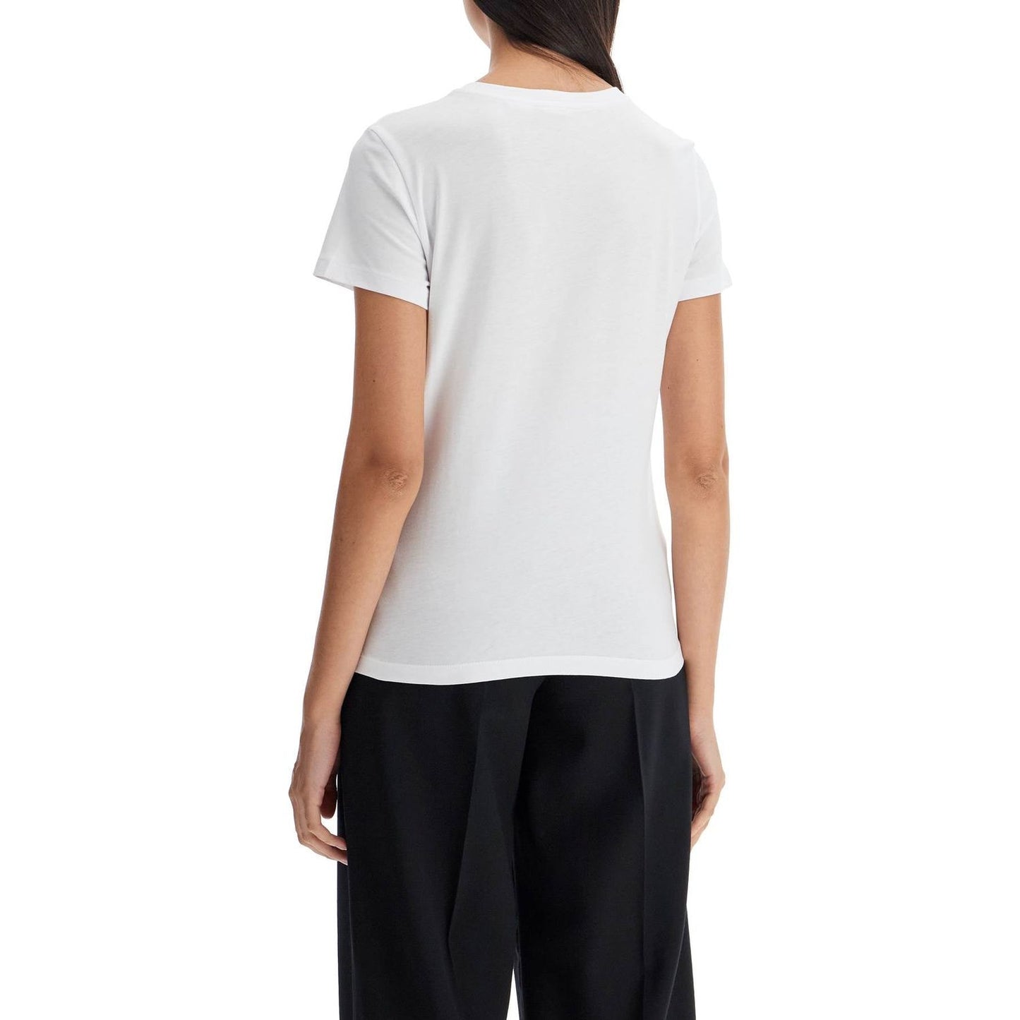 Pinko crew neck t-shirt in lightweight cotton jersey Topwear Pinko