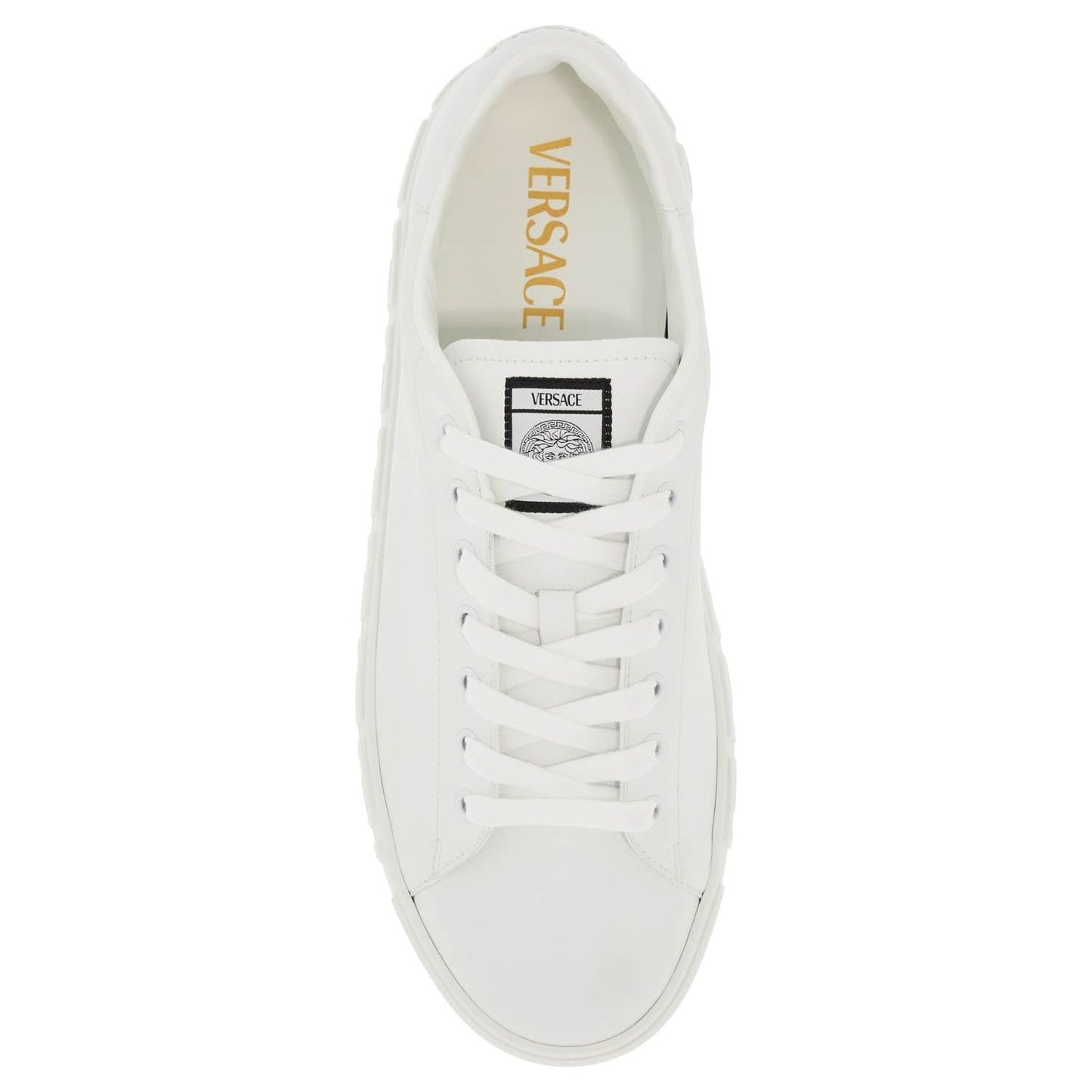 Versace "greca eco-leather Sneakers Versace