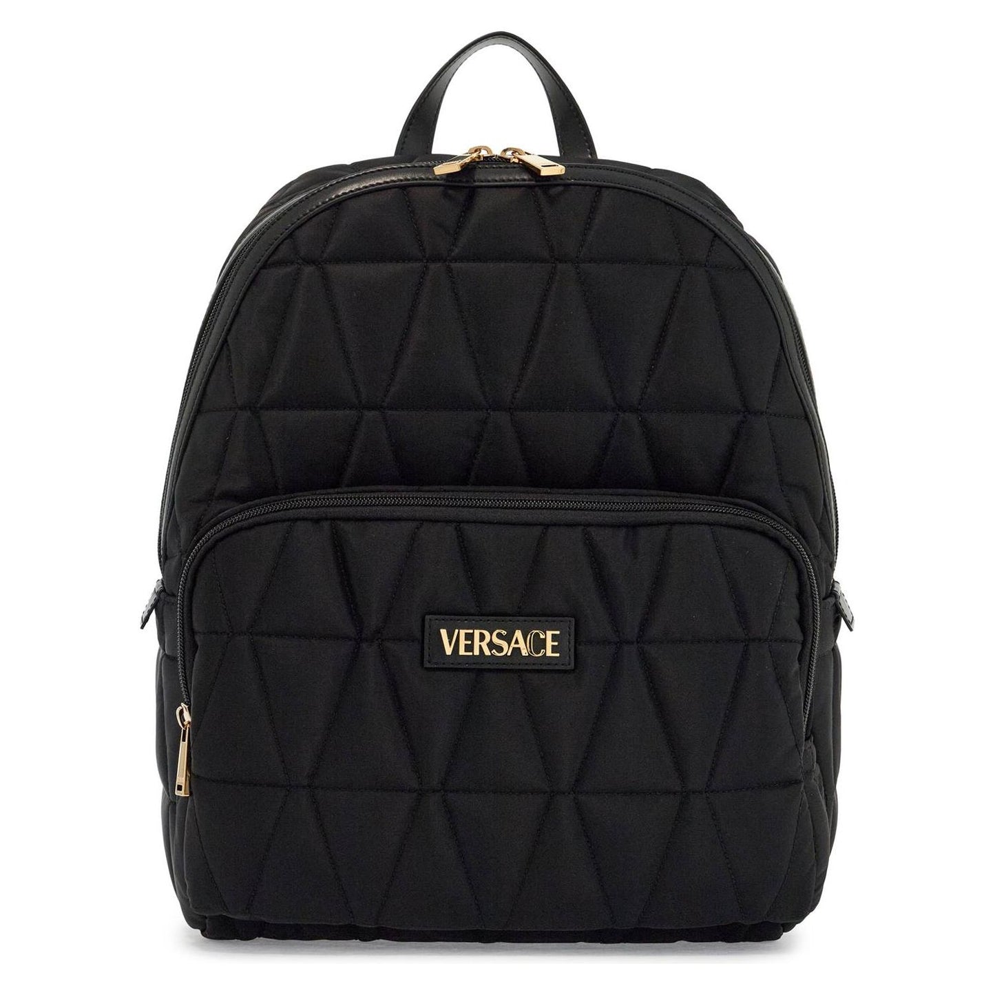 Versace quilted nylon backpack Backpacks Versace