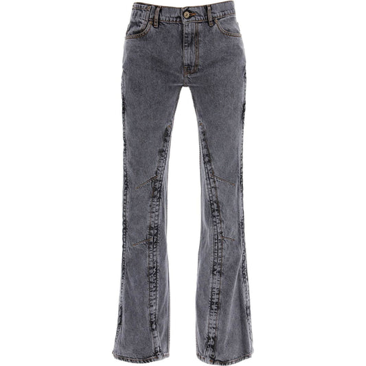 Y Project hook-and-eye flared jeans Jeans Y Project