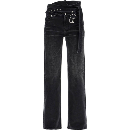 Y Project bootcut jeans with criss-cross Jeans Y Project