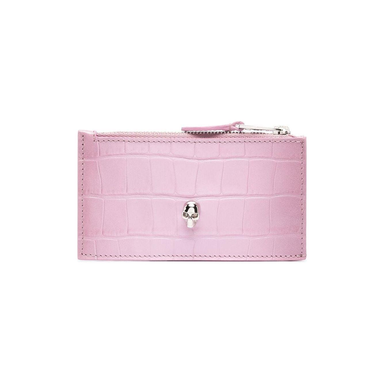 Alexander McQueen Wallets Pink Wallets Alexander Mcqueen