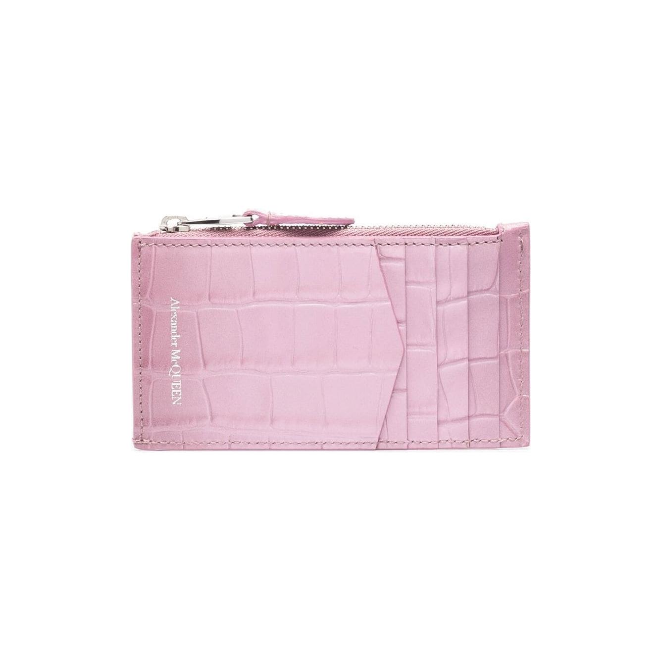 Alexander McQueen Wallets Pink Wallets Alexander Mcqueen