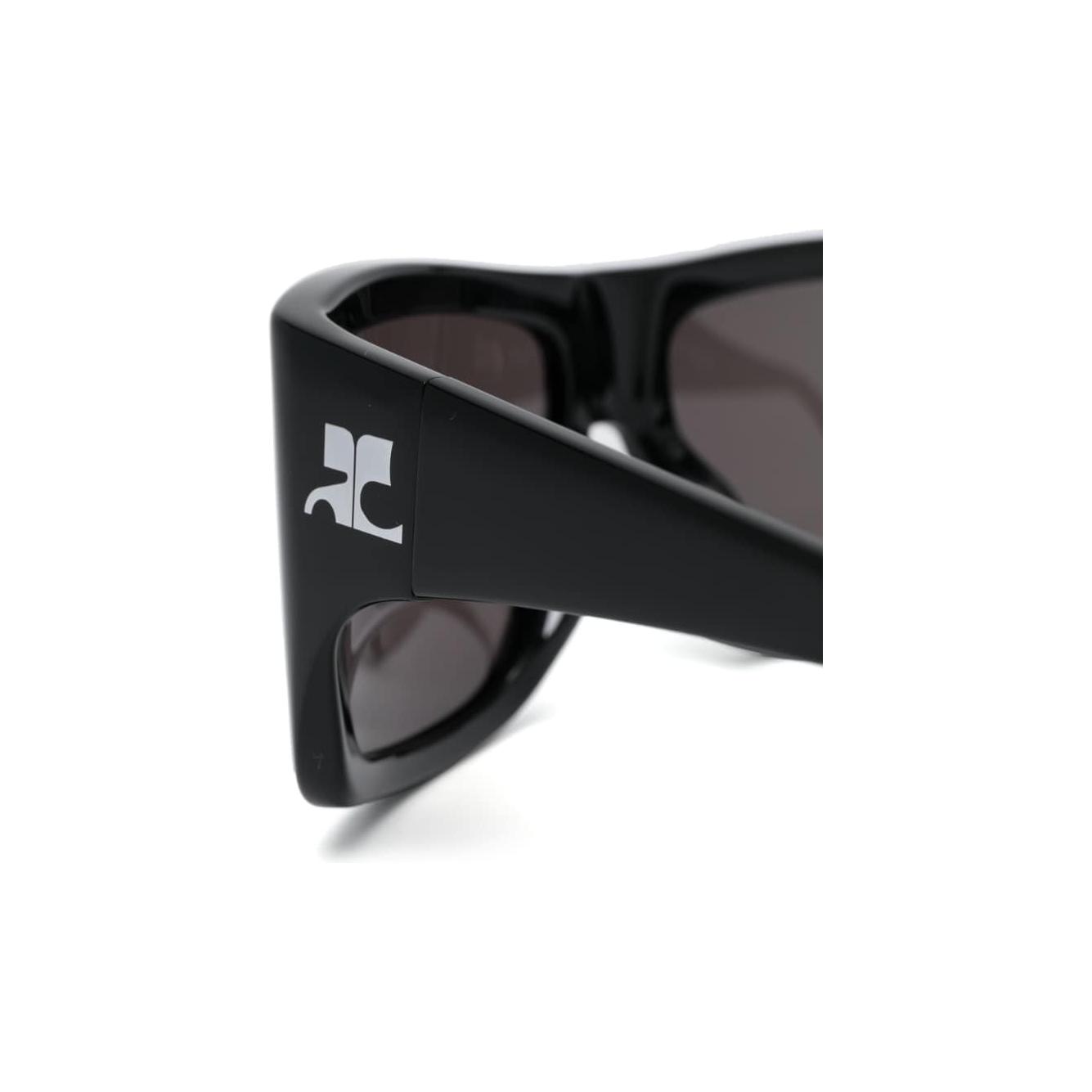 COURREGES PRE Sunglasses Black Sunglasses Courreges Pre