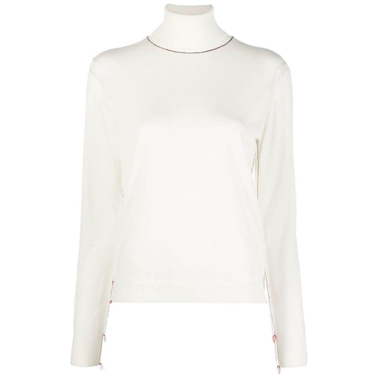 Maison Margiela Sweaters White Topwear Maison Margiela