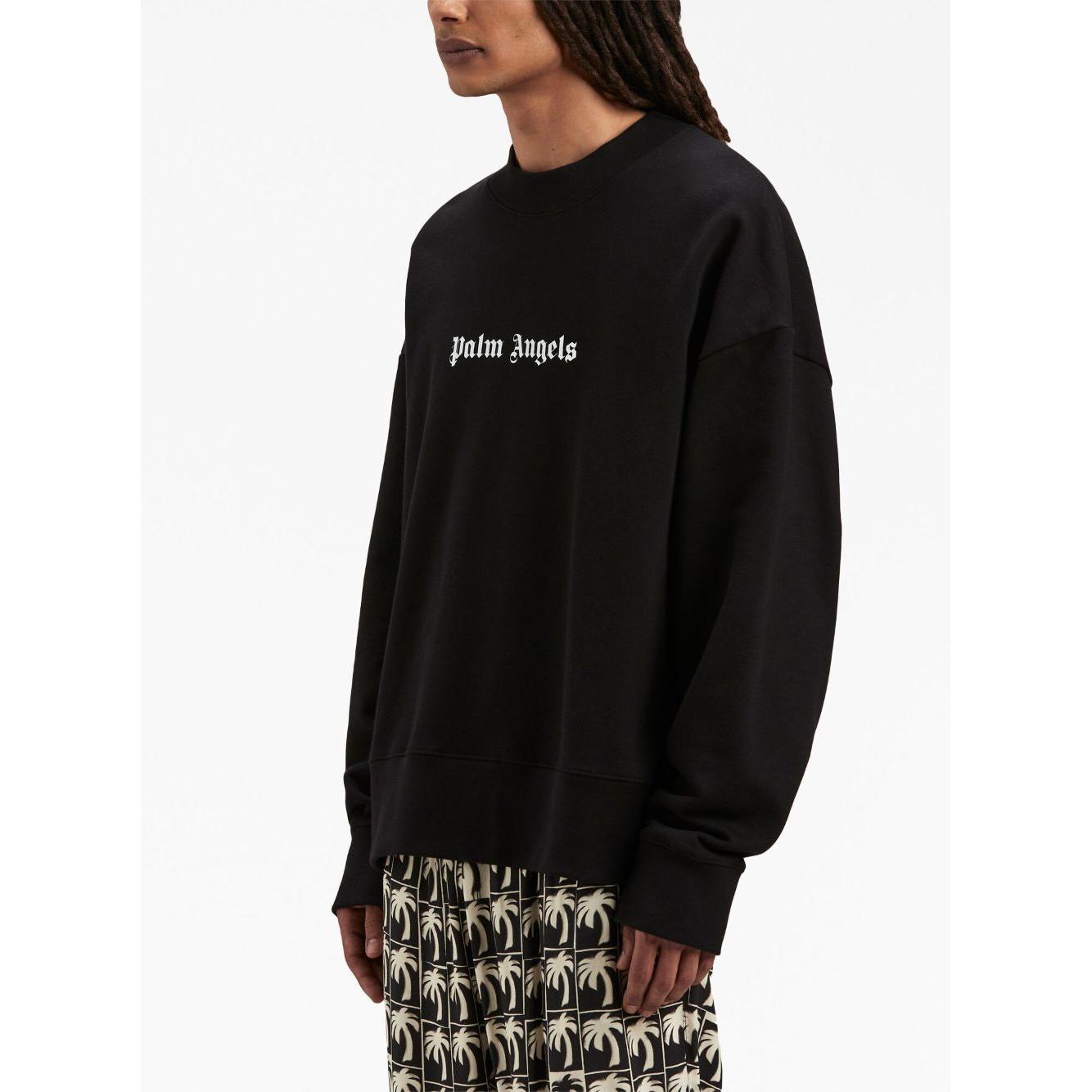 Palm Angels Sweaters Black Topwear Palm Angels