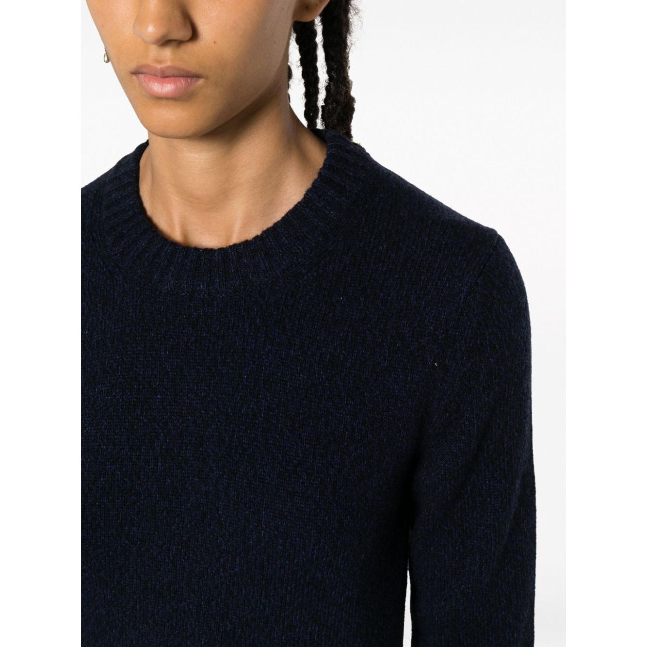 Ami Paris Sweaters Blue Topwear Ami Paris