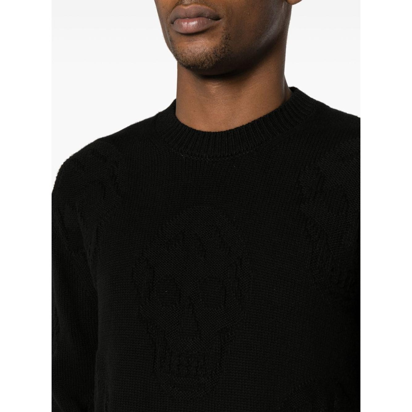 Alexander McQueen Sweaters Black Topwear Alexander Mcqueen