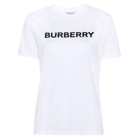 Burberry T-shirts and Polos White Topwear Burberry