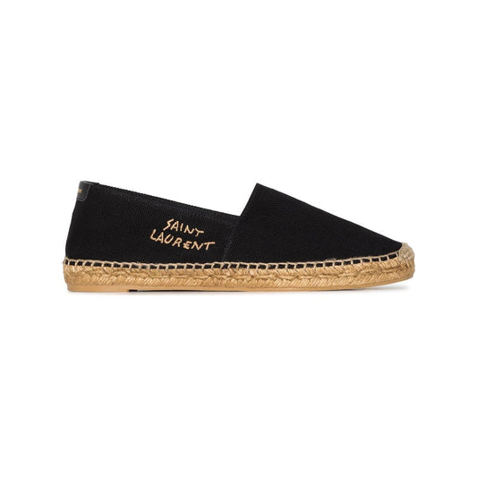 Saint Laurent  Flat shoes Black Espadrilles Saint Laurent