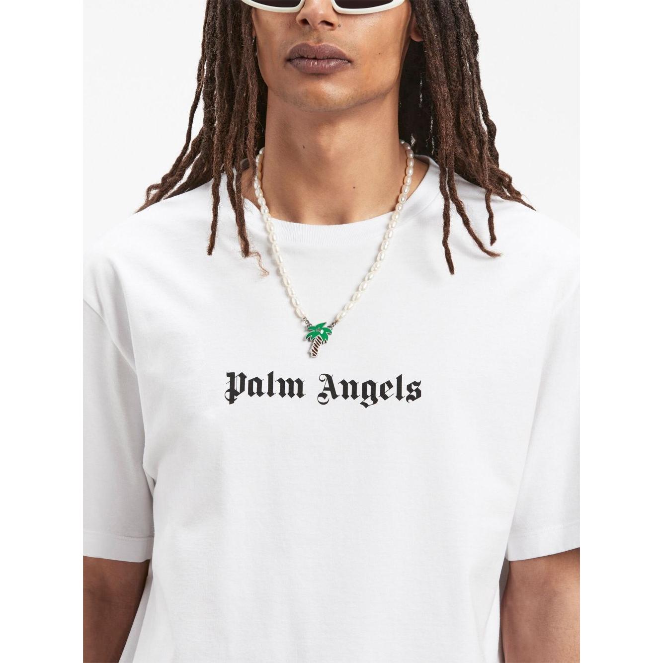 Palm Angels T-shirts and Polos White Topwear Palm Angels