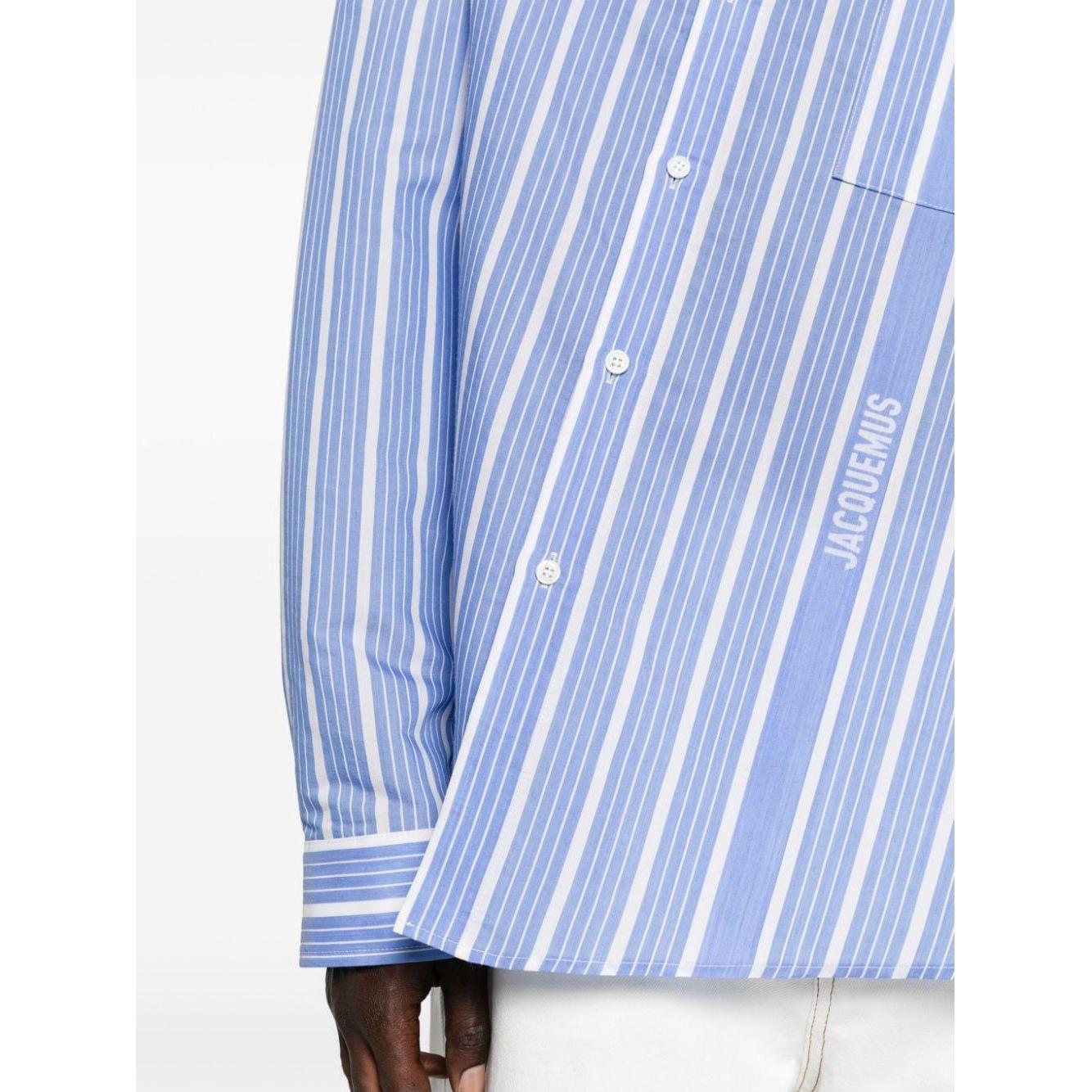 JACQUEMUS Shirts Clear Blue Shirts JACQUEMUS