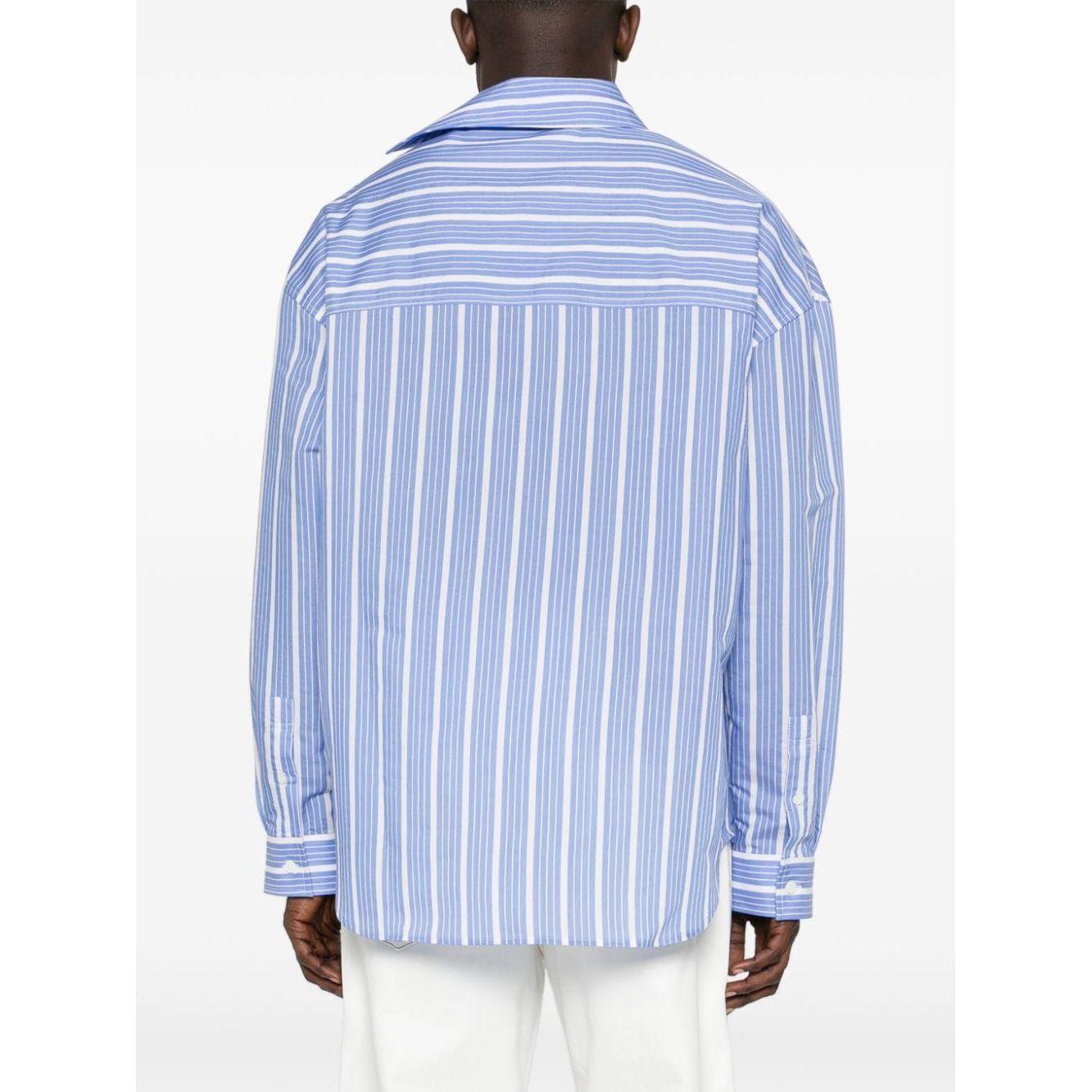 JACQUEMUS Shirts Clear Blue Shirts JACQUEMUS