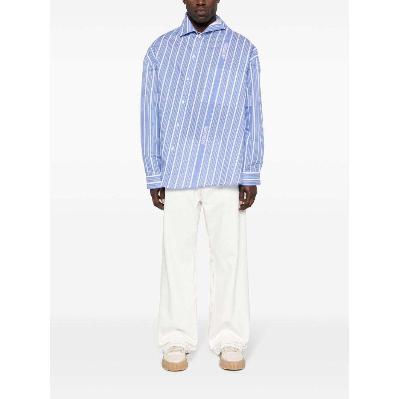 JACQUEMUS Shirts Clear Blue Shirts JACQUEMUS