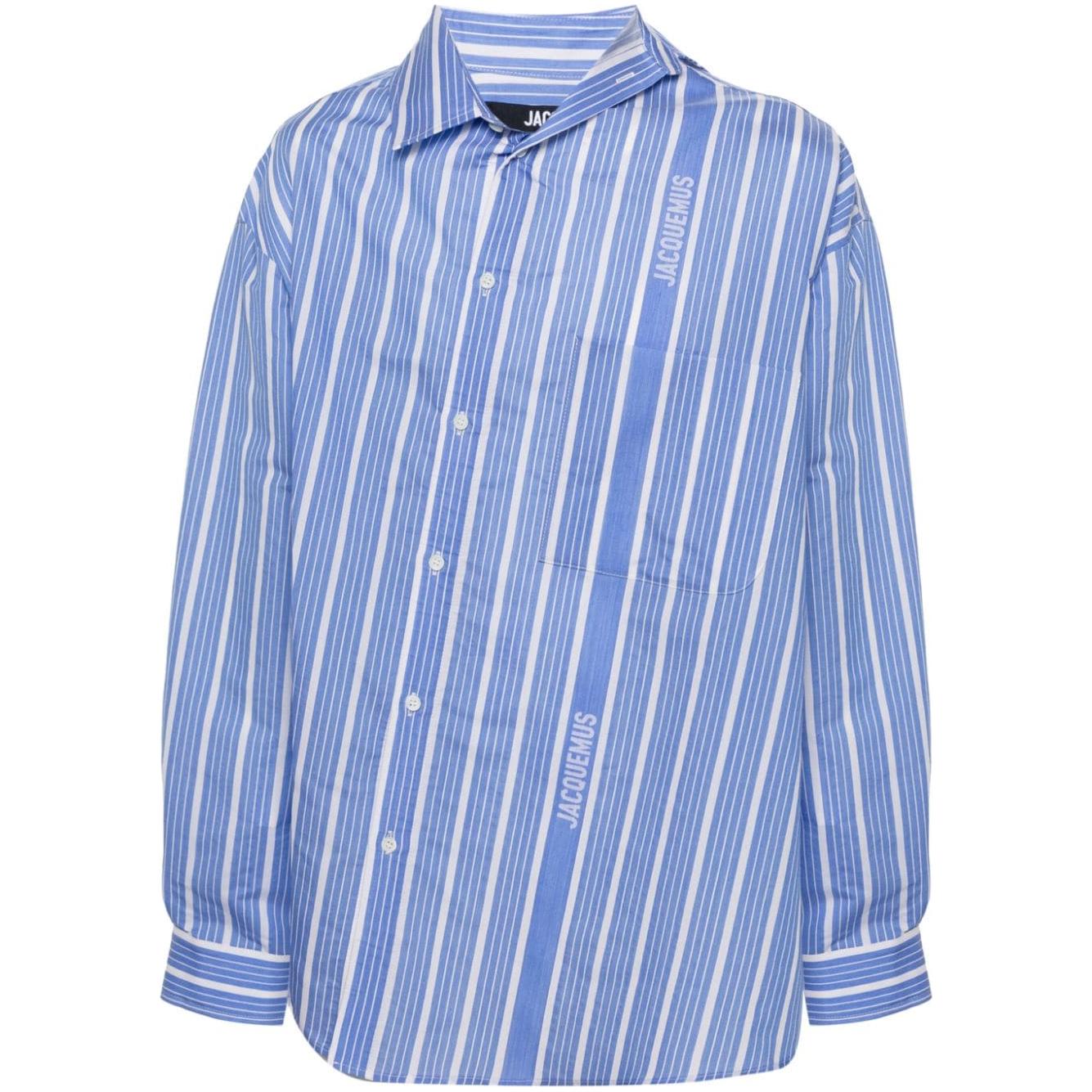 JACQUEMUS Shirts Clear Blue Shirts JACQUEMUS