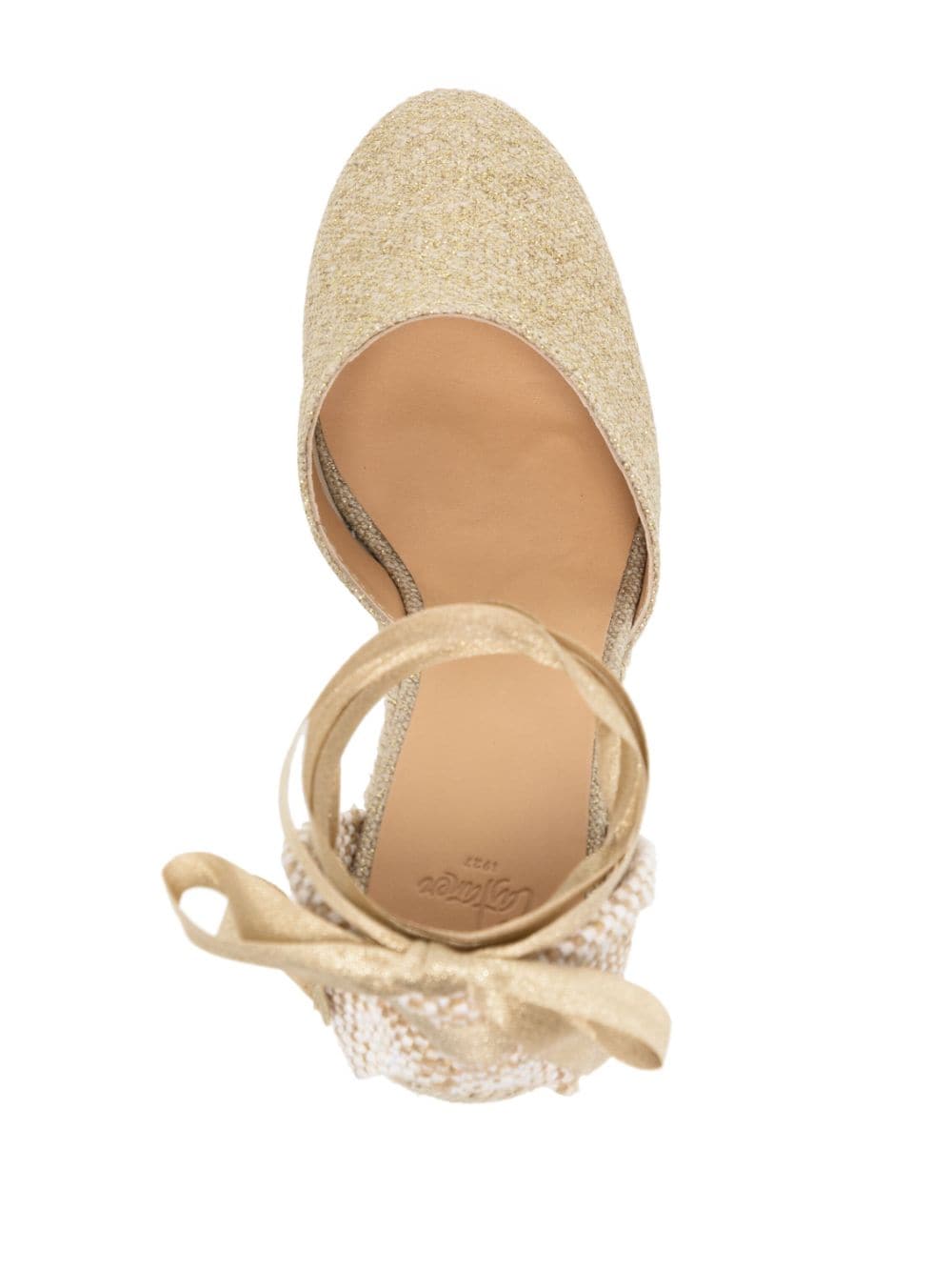 Castaner Flat shoes Golden Espadrilles Castaner