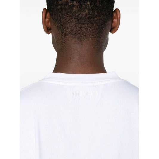 Vetements T-shirts and Polos White Topwear Vetements