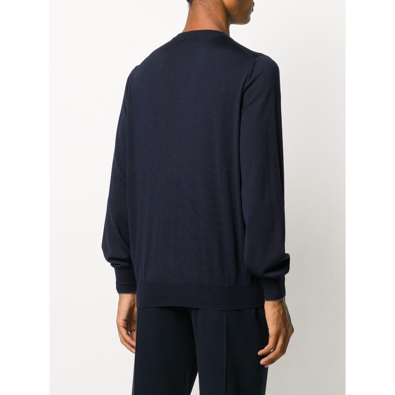 Brunello Cucinelli Sweaters Blue Topwear Brunello Cucinelli