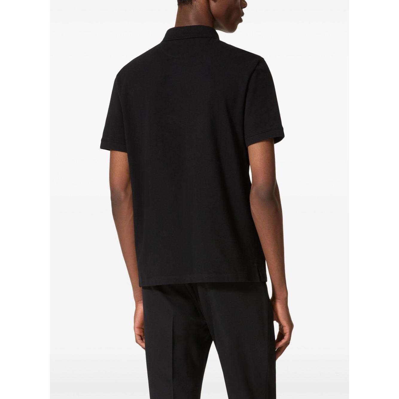 Valentino T-shirts and Polos Black Topwear Valentino