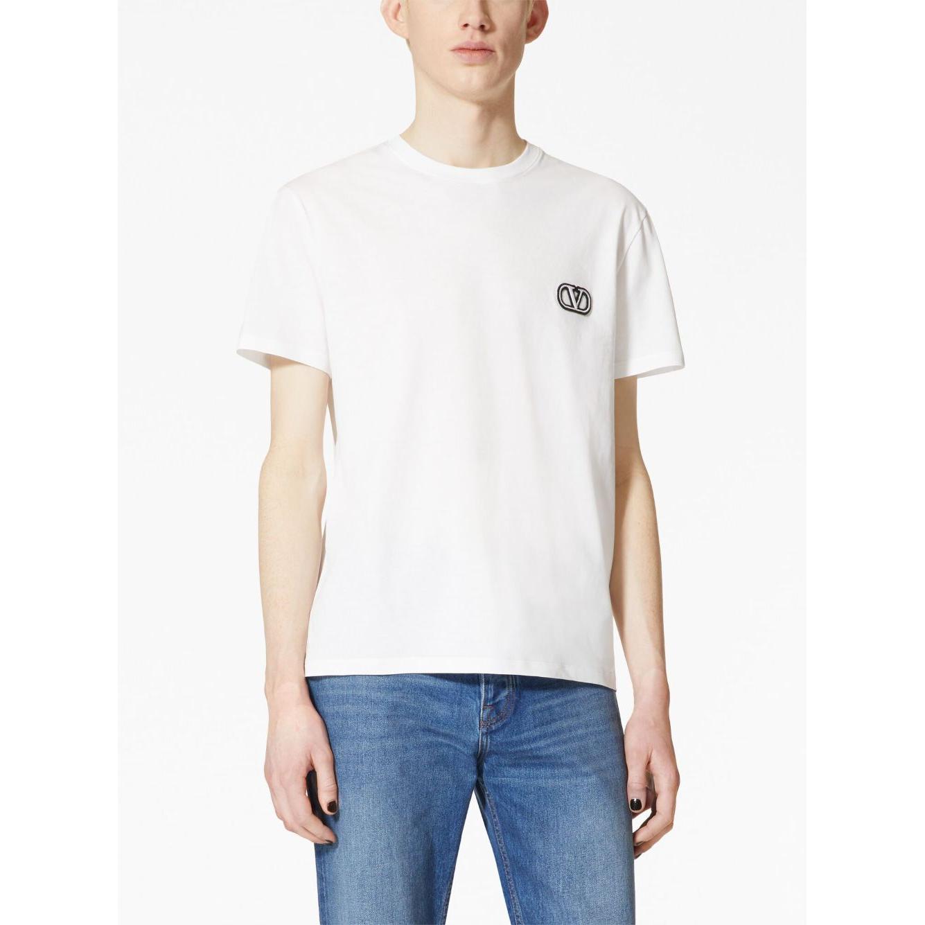 Valentino T-shirts and Polos White Topwear Valentino