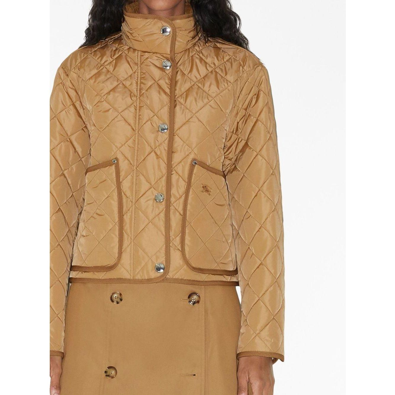 Burberry Jackets diamond quilting Beige Jackets Burberry