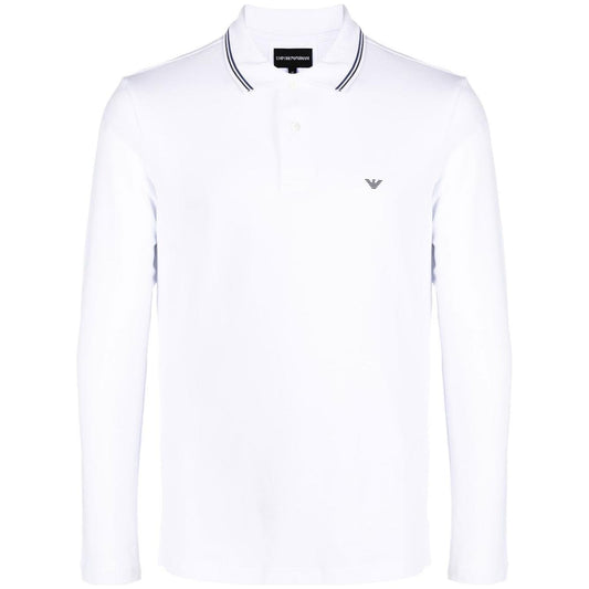 Emporio Armani T-shirts and Polos White Topwear Emporio Armani