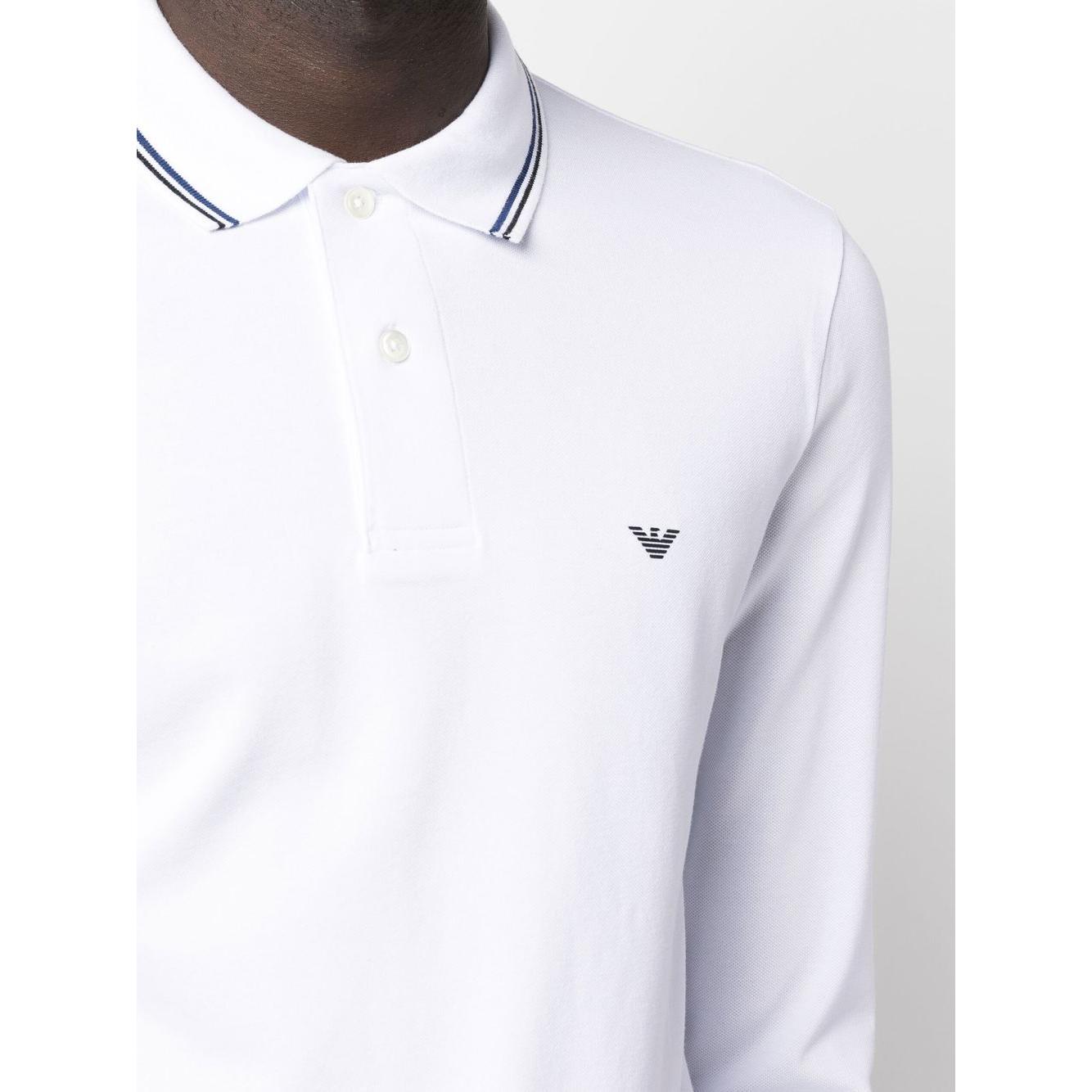 Emporio Armani T-shirts and Polos White Topwear Emporio Armani