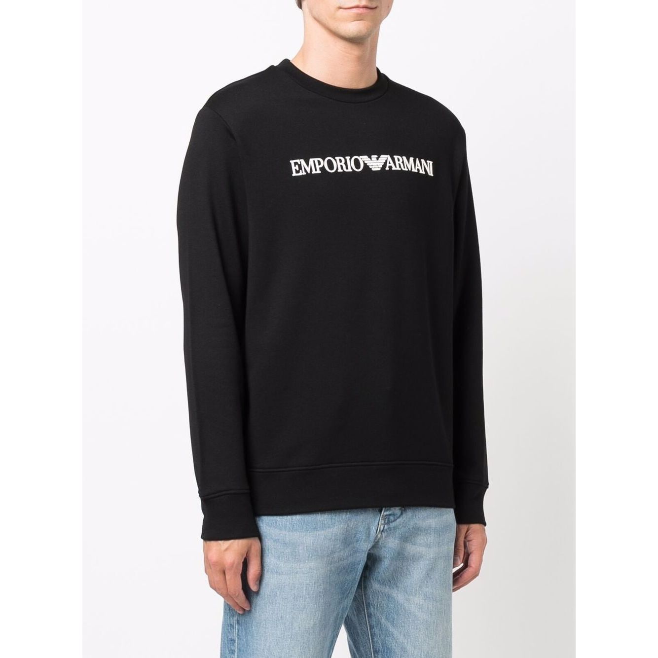 Emporio Armani Sweaters Black Topwear Emporio Armani