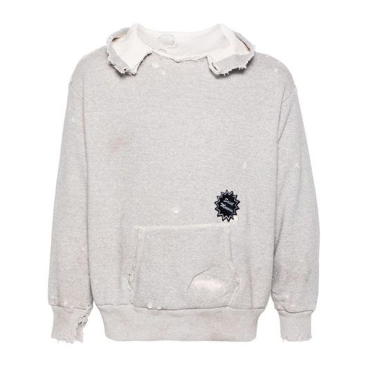 SAINT MXXXXXX Sweaters Grey Topwear Saint Mxxxxxx