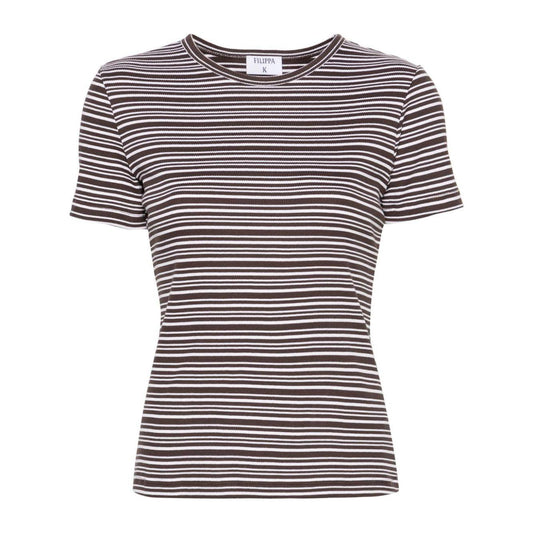 FILIPPA K T-shirts and Polos Brown Topwear Filippa K