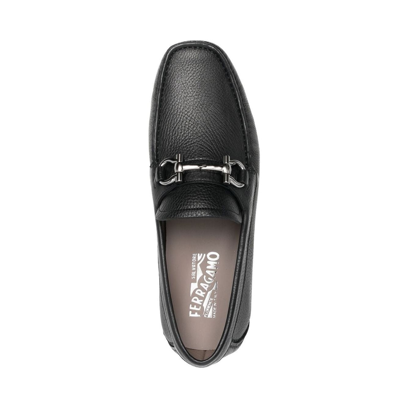 Ferragamo Flat shoes Black Moccasins Ferragamo