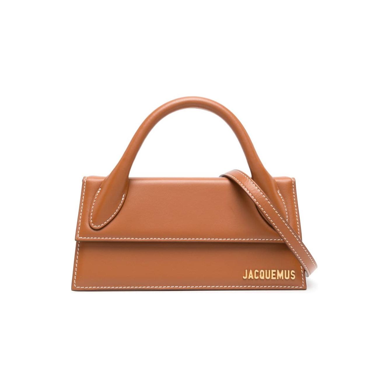 JACQUEMUS Le Chiquito Long mini Bag Brown Handbag JACQUEMUS