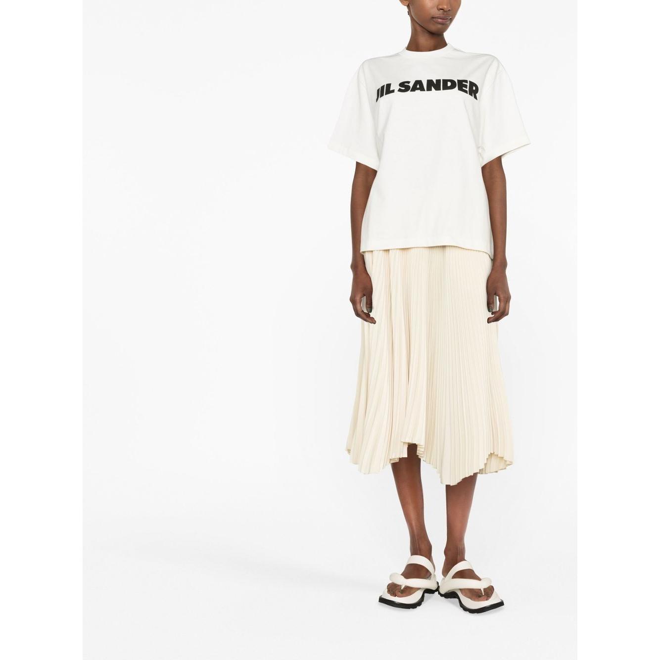 Jil Sander T-shirts and Polos White Topwear Jil Sander