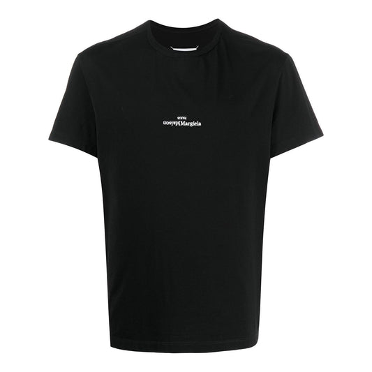 Maison Margiela  crew-neck men T-shirts Black Topwear Maison Margiela