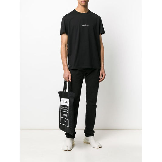 Maison Margiela  crew-neck men T-shirts Black Topwear Maison Margiela