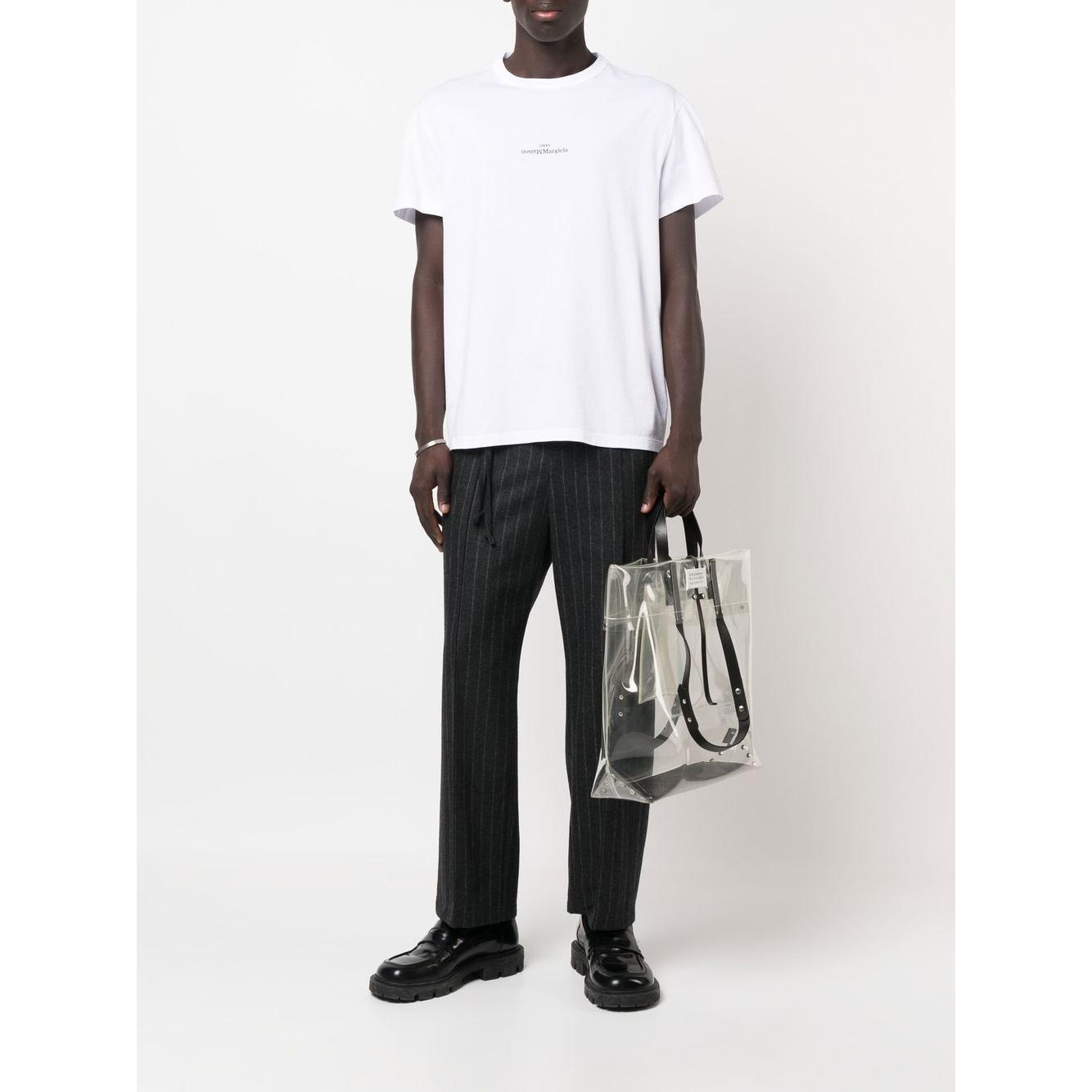 Maison Margiela T-shirts and Polos White Topwear Maison Margiela