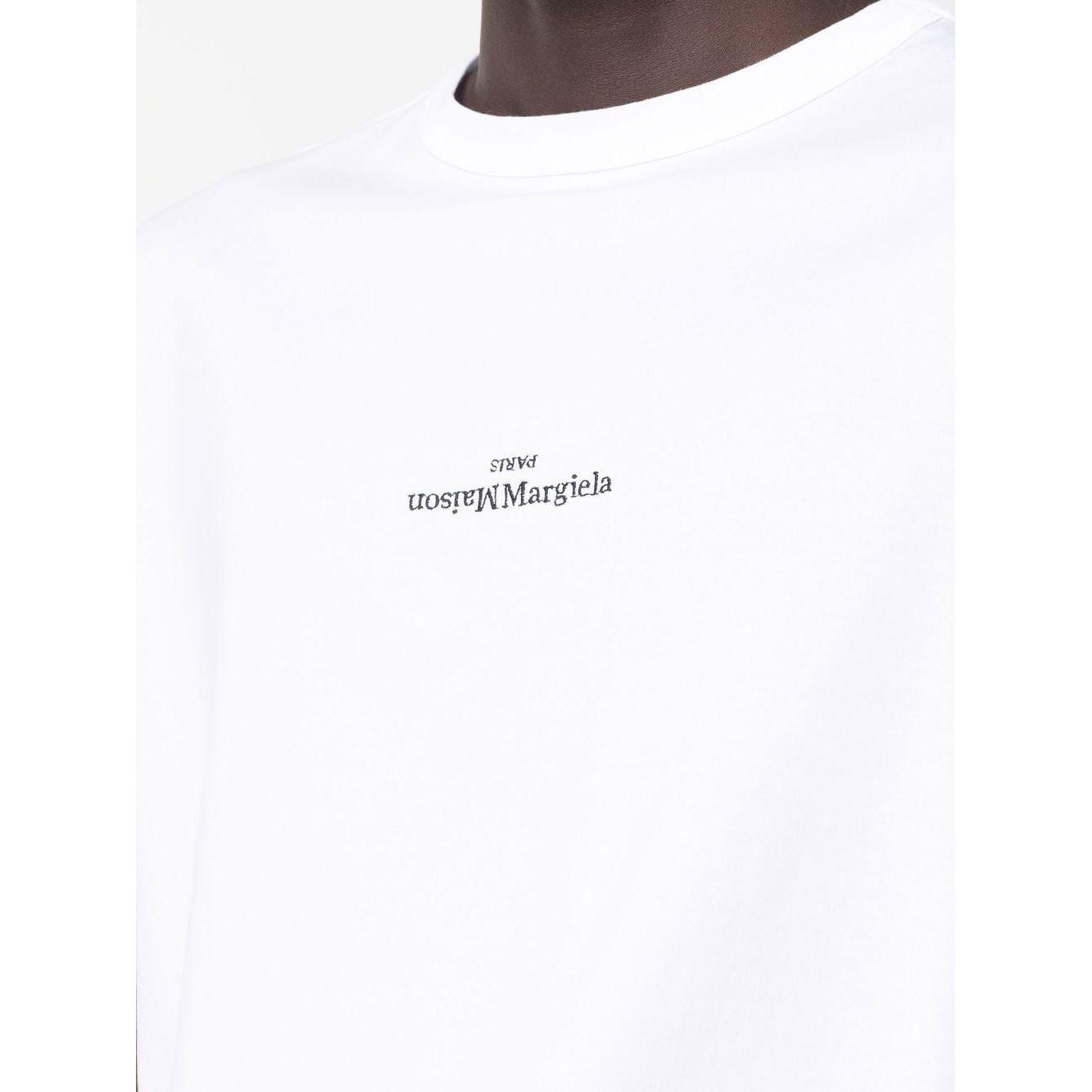 Maison Margiela T-shirts and Polos White Topwear Maison Margiela