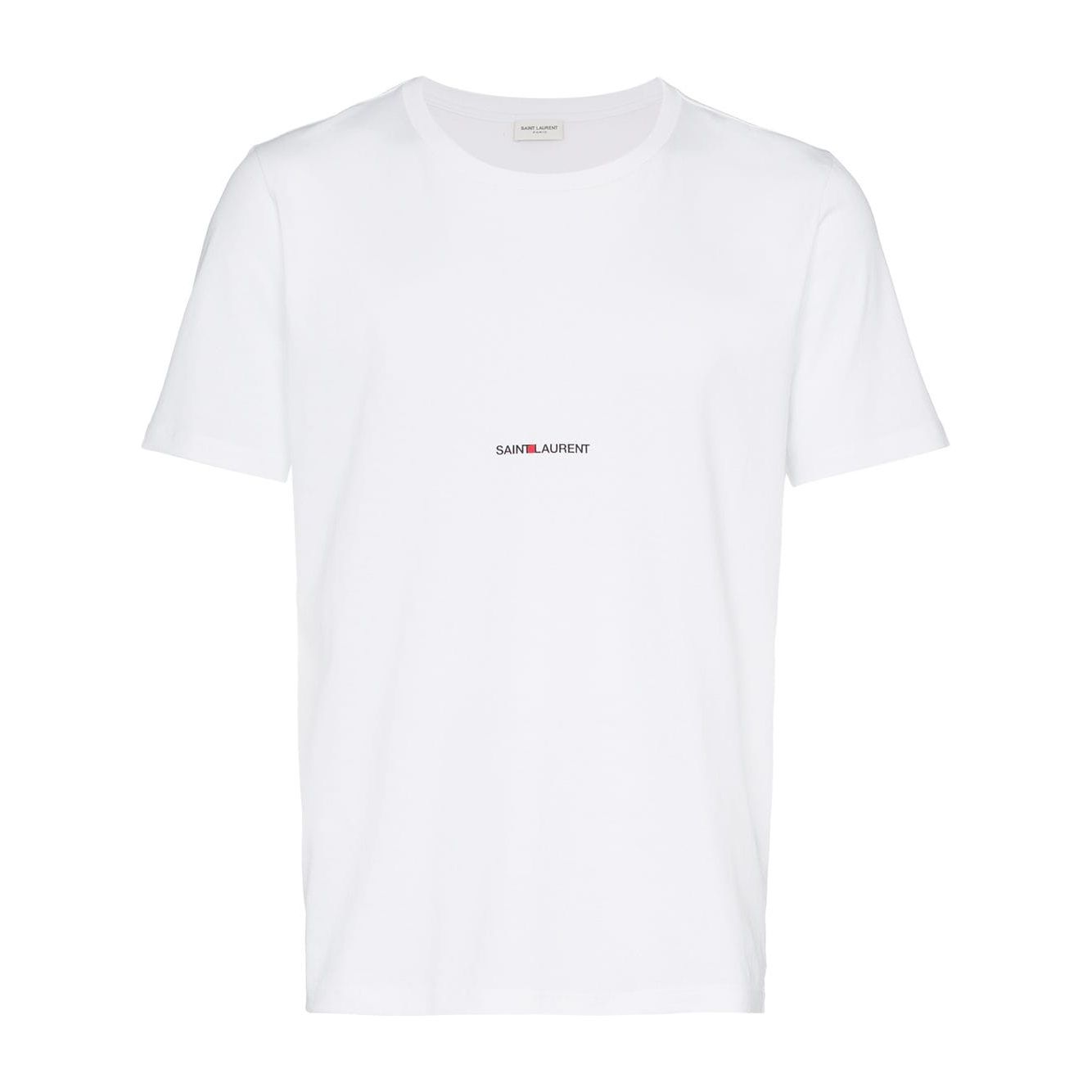 Saint Laurent  T-shirts and Polos White Topwear Saint Laurent