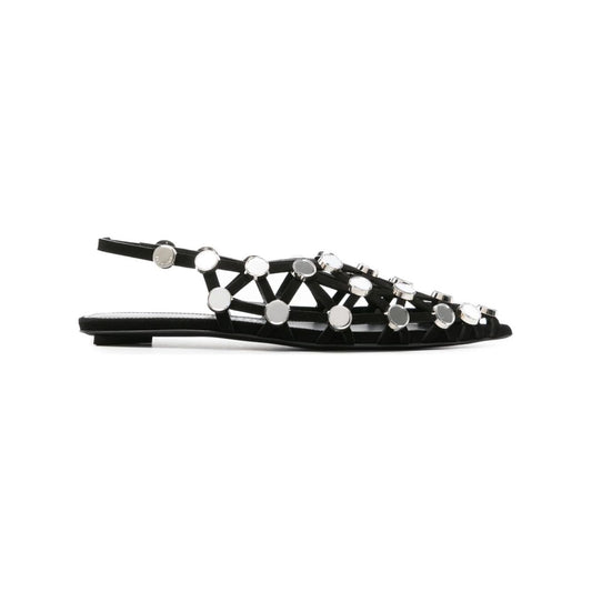 The Attico Flat shoes Black Flat Shoes The Attico