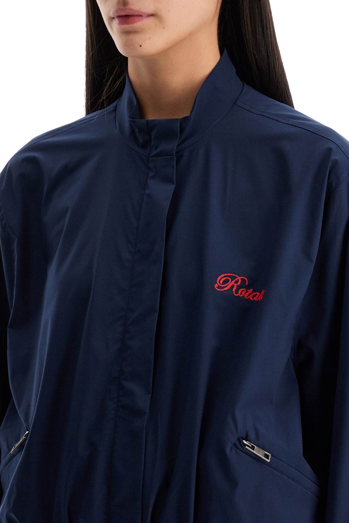 Rotate embroidered logo lightweight blouson Jackets Rotate