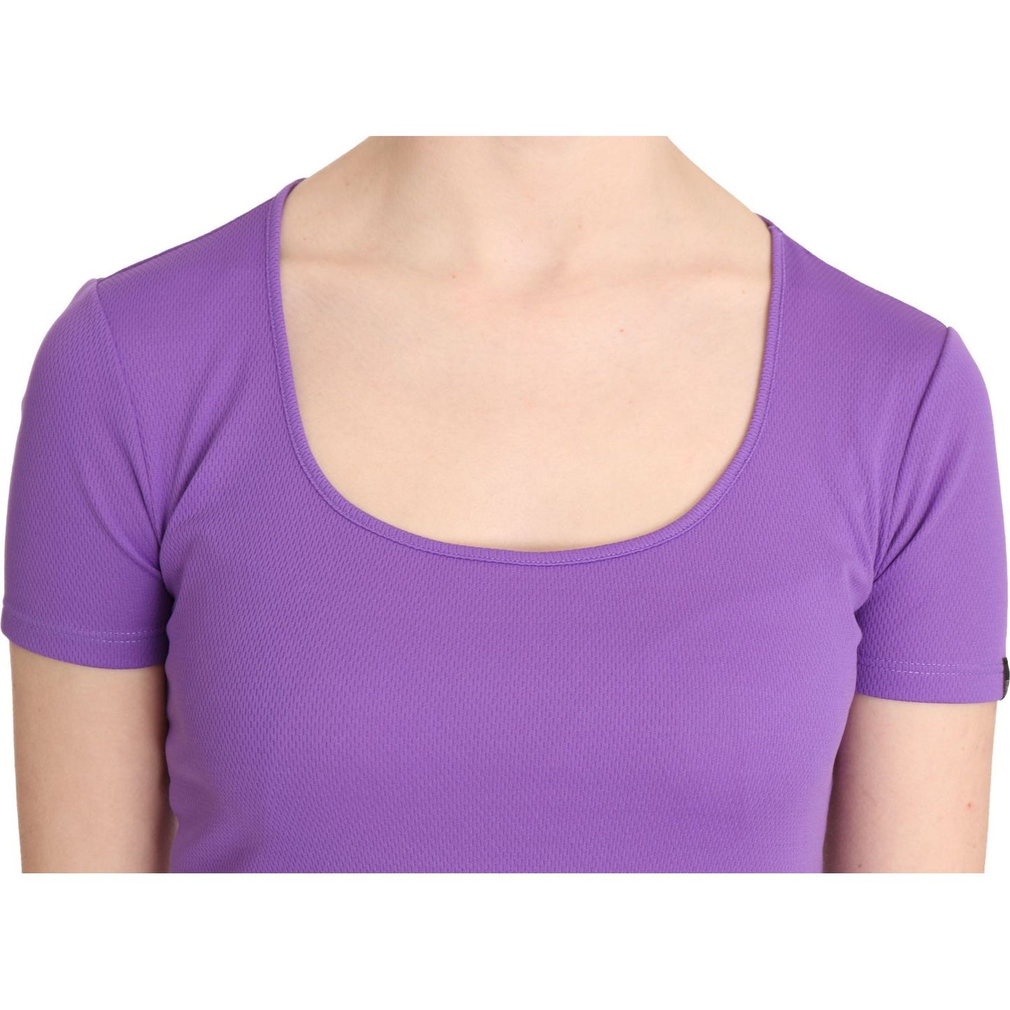 GF Ferre Chic Purple Casual Top for Everyday Elegance GF Ferre