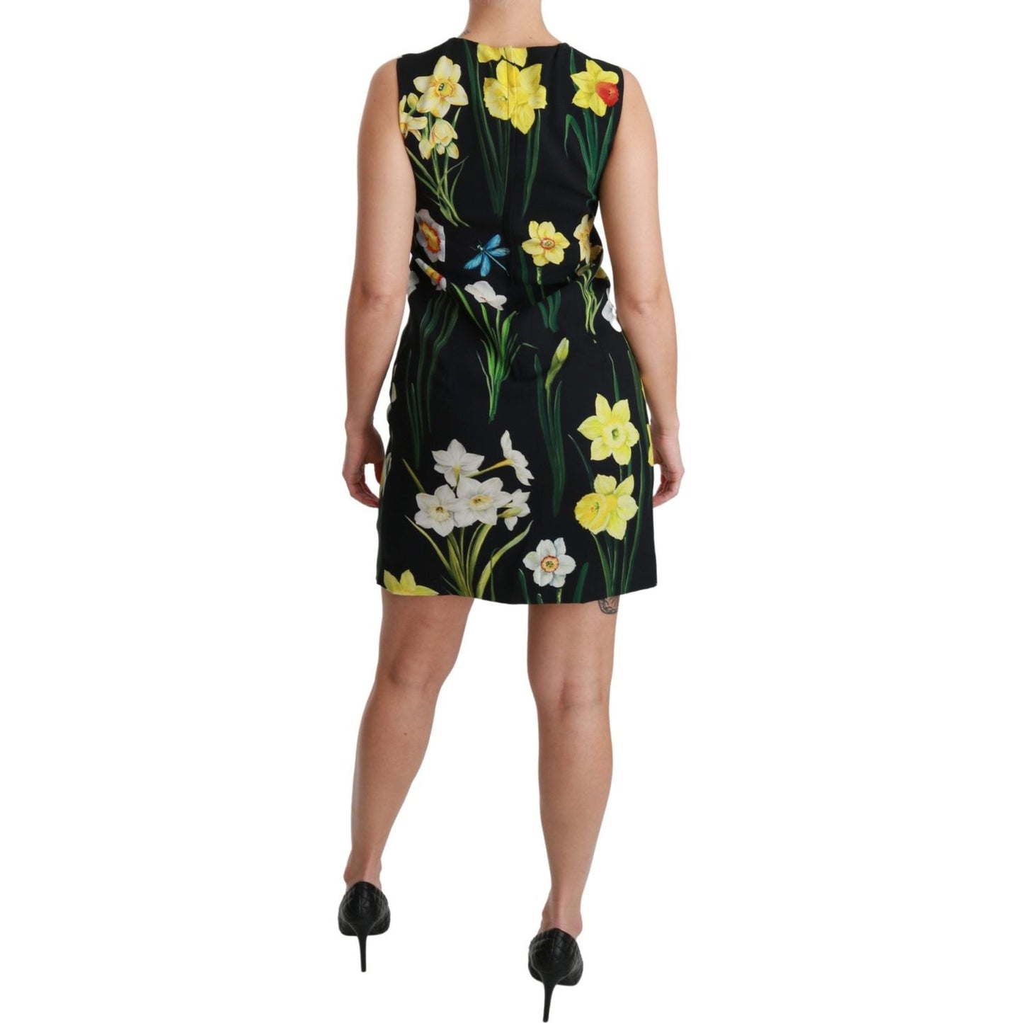 Dolce & Gabbana Floral Sheath Mini Dress - Elegance Redefined Dolce & Gabbana