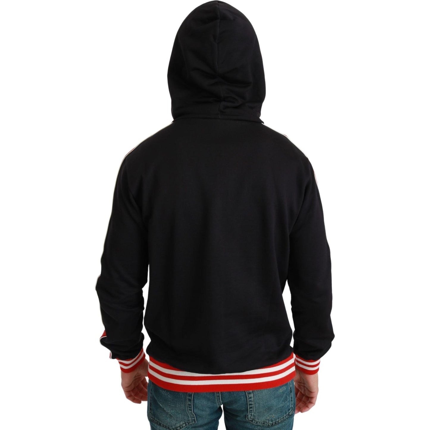 Dolce & Gabbana Black Pig of the Year Hooded Sweater Dolce & Gabbana