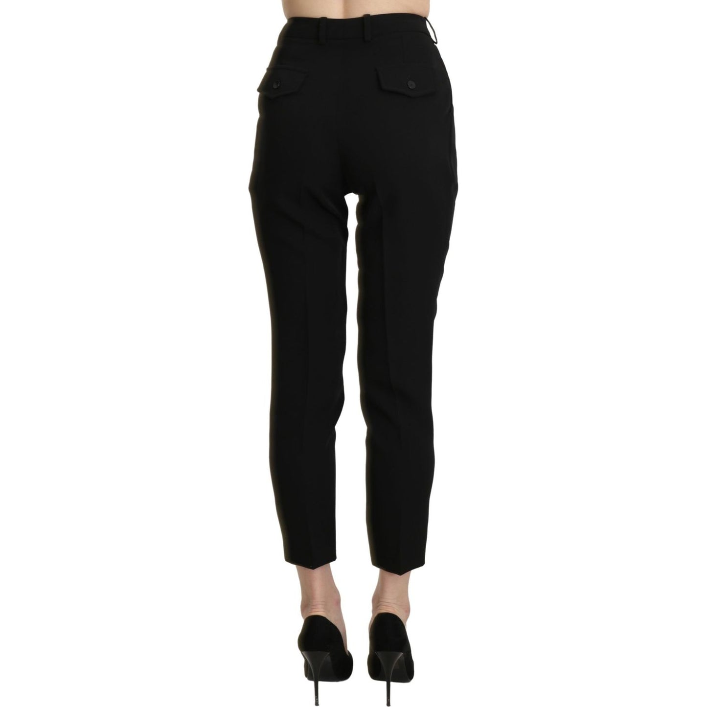 BENCIVENGA Chic High Waist Skinny Cropped Trousers Jeans & Pants BENCIVENGA