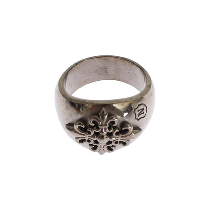 Nialaya Silver 925 Sterling Authentic Crest Ring