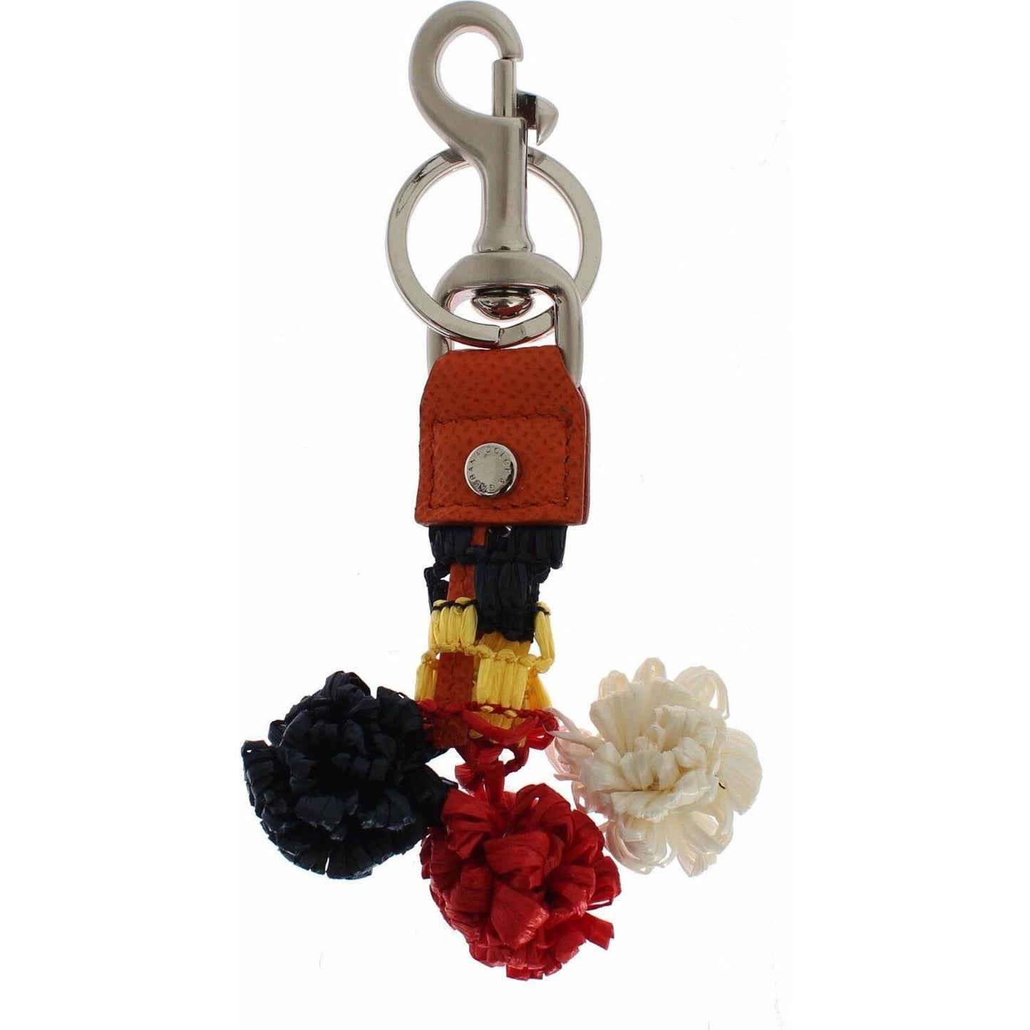 Dolce & Gabbana Sicilian Raffia Charm Keyring Keychain Dolce & Gabbana