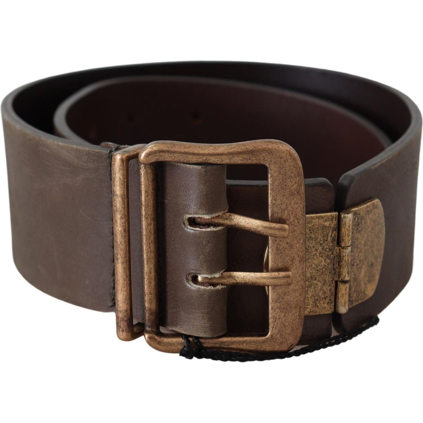 Ermanno Scervino Elegant Leather Fashion Belt in Rich Brown Belt Ermanno Scervino